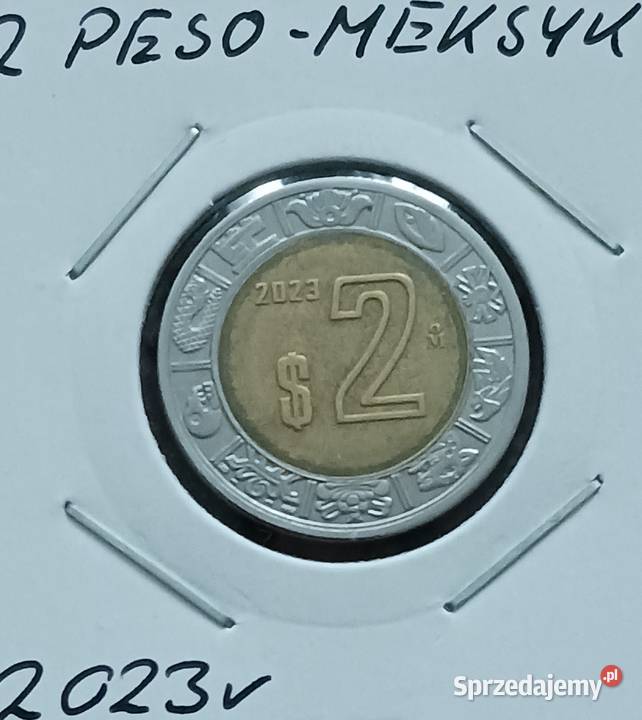 2 Peso Meksyk 2023 r Konin sprzedam