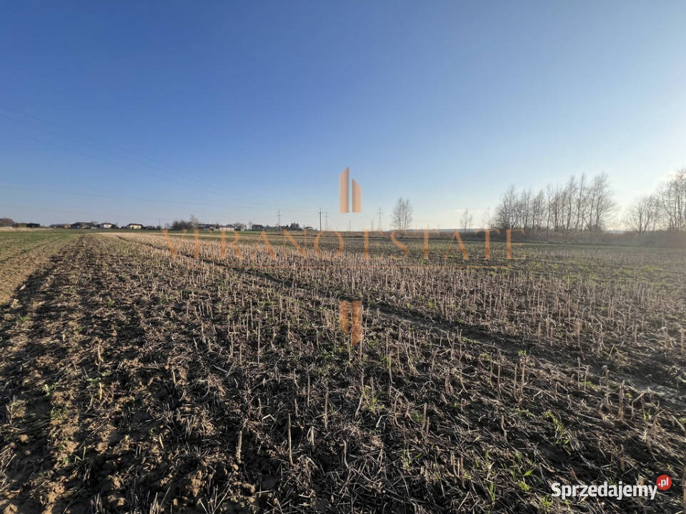 Działka budowalna 1547 m2 Wydane WZ Media Płoskie