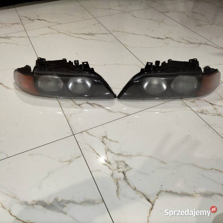 Lampy przednie BMW E39 Oryginał BMW HELLA stan śląskie Poręba