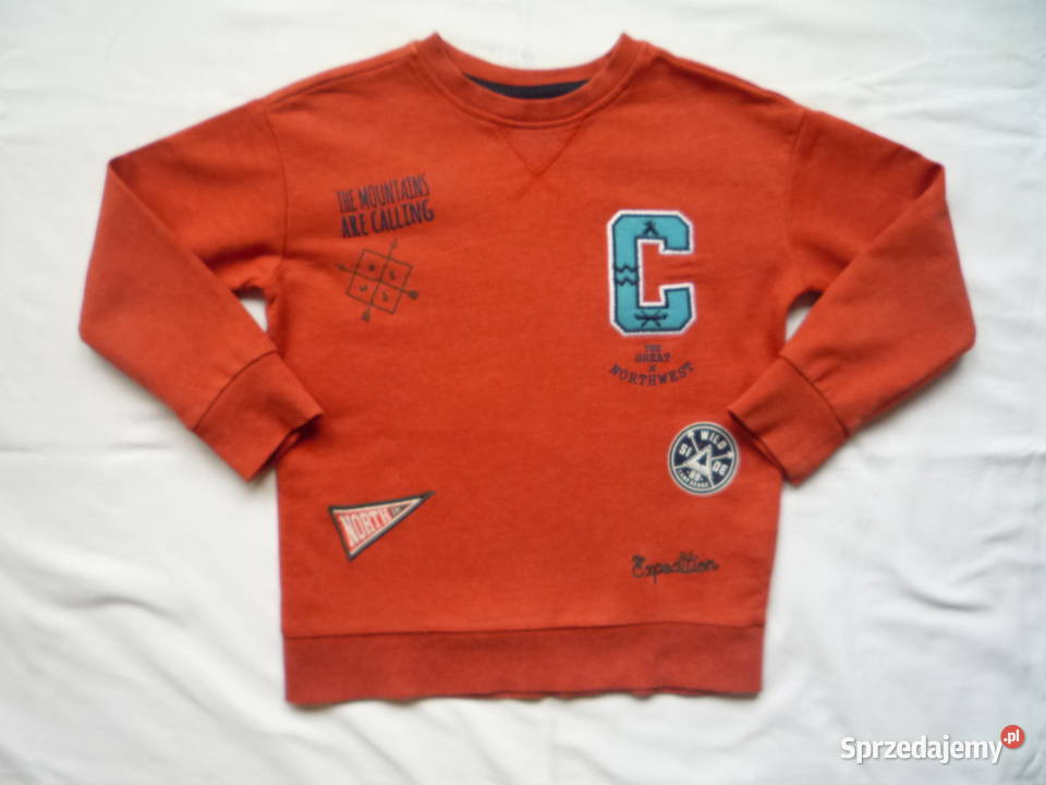 Reserved r 104 Bluzka Ciepła bawełna Ceglasta z Szczecin sprzedam