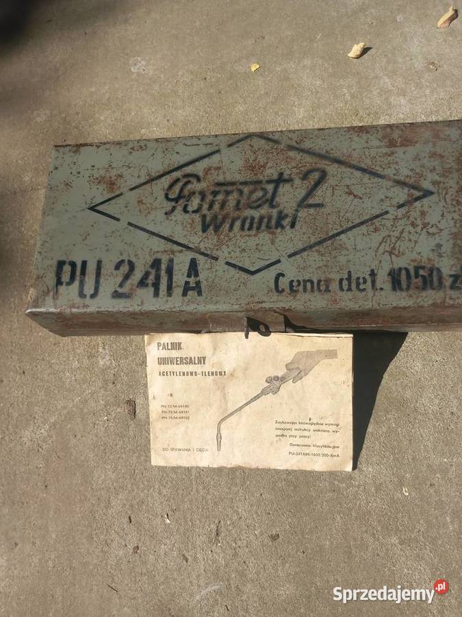 Zestaw palników do spawania i cięcia metalu