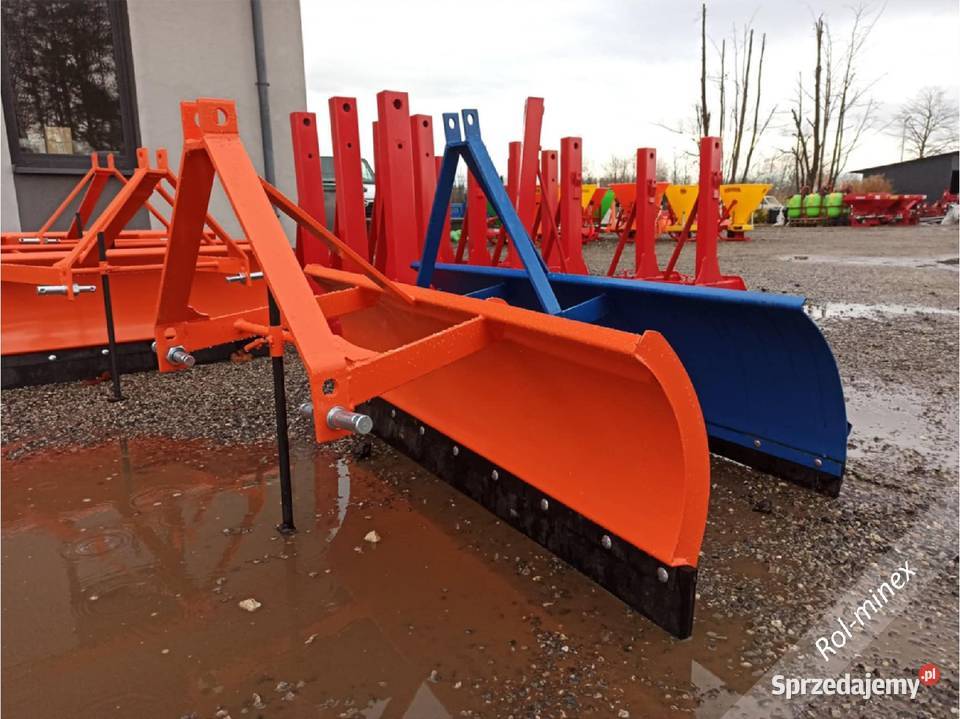 Pług do śniegu na tył ciągnika podnośnik 10