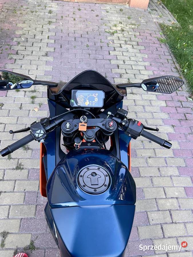 KTM RC 390 abs kontrola trakcji 2900km Piaski