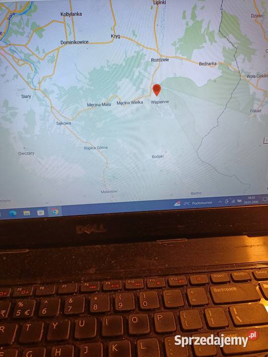 Sprzedam działkę budowlaną w ścisłym centrum woda Wapienne