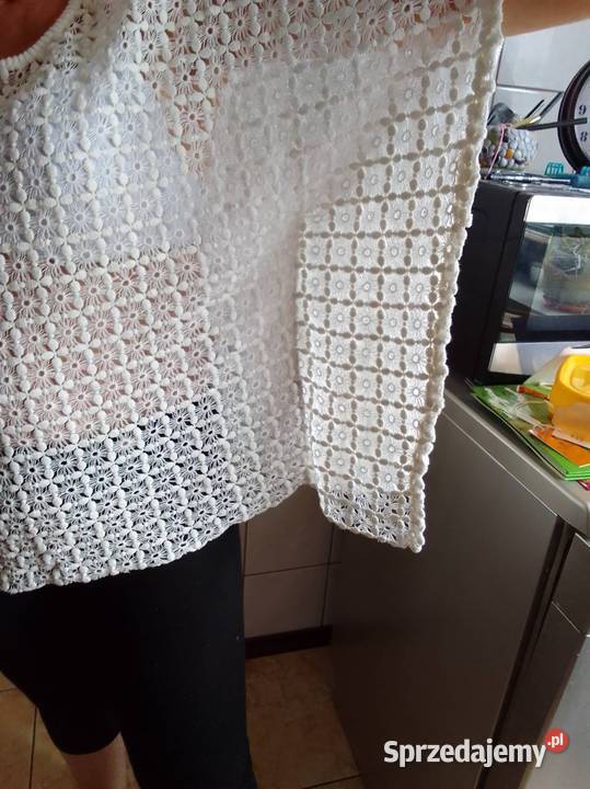 Bluzka damska biały Bluzki i koszule Bydgoszcz
