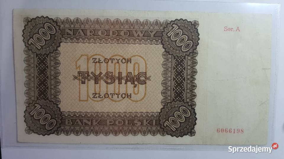 RARYTAS 1000 1945 s A RARYTAS mazowieckie