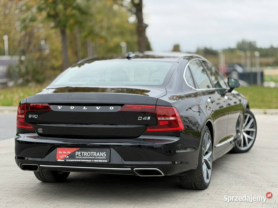 Volvo S90 20 190 INSCRIPTION Full LED Nawigacja czarny Mrągowo sprzedam