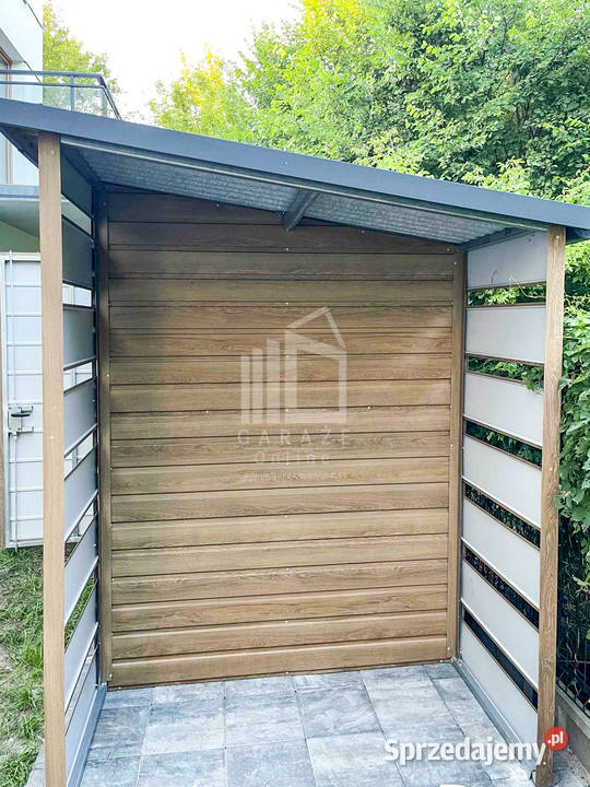 Schowek domek ogrodowy 2x2m wiata 08m drzwi Domki narzędziowe Mrągowo