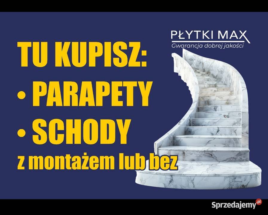 Parapety granitowe Parapety sprzedam