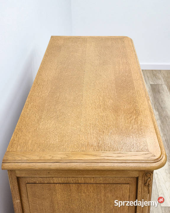 Barek DĘBOWY gabinetowy sekretarzyk stylowy Kalisz
