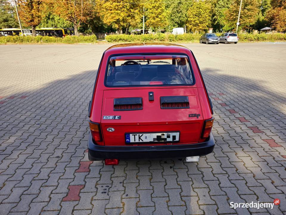 Fiat 126 FL 1988 PIĘKNY Maluch 650cm3 Kielce