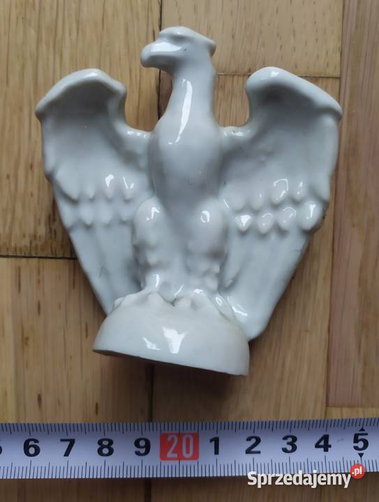 37 PORCELANOWY ORZEŁ PIĘKNA OZDOBA Łódź sprzedam