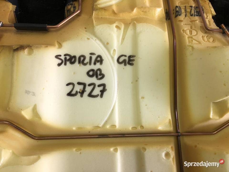 KANAPA SIEDZISKO TYŁ SKÓRA KIA SPORTAGE III