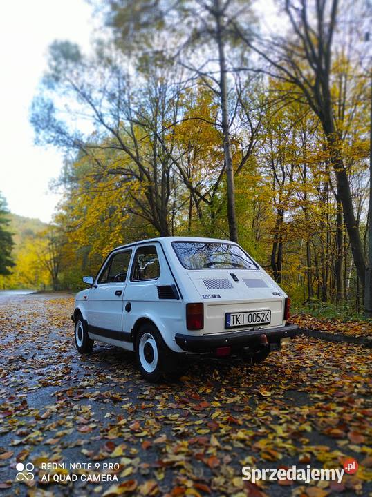 Fiat 126p wynajem sesja zdjęciowa Kielce