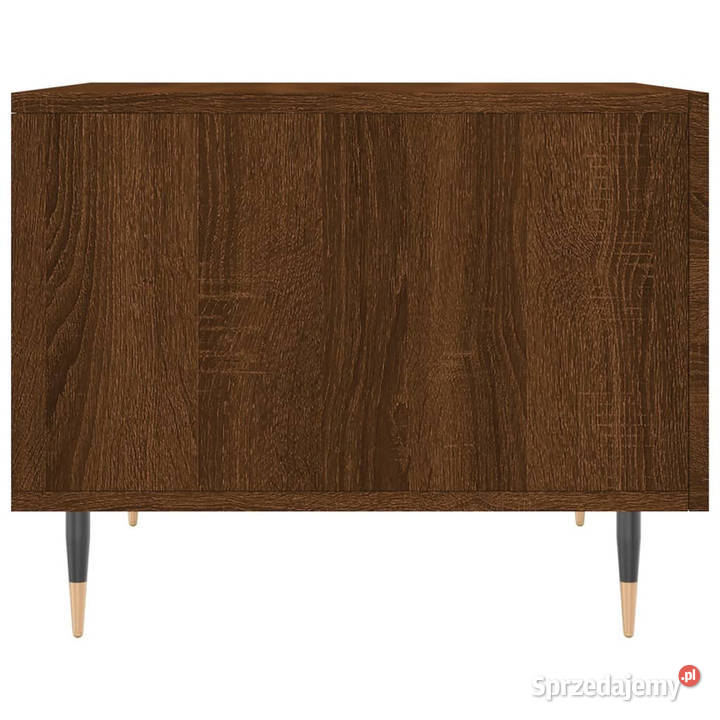 Stoliki kawowe 2 brązowy dąb 50x50x40 WM829363 Warszawa