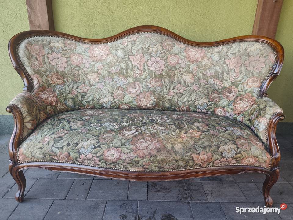 Sofa rococo revival Ludwik Filip Budzyń sprzedam