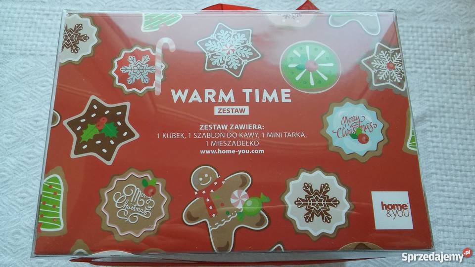 Zestaw prezent kubek zestaw święta mikołaj na