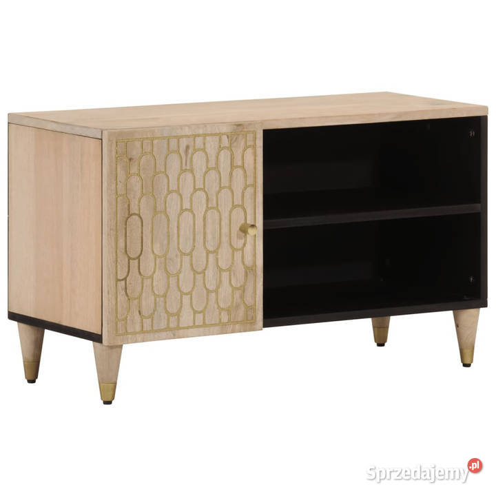 Szafka pod telewizor 80x31x46 lite drewno mango Warszawa
