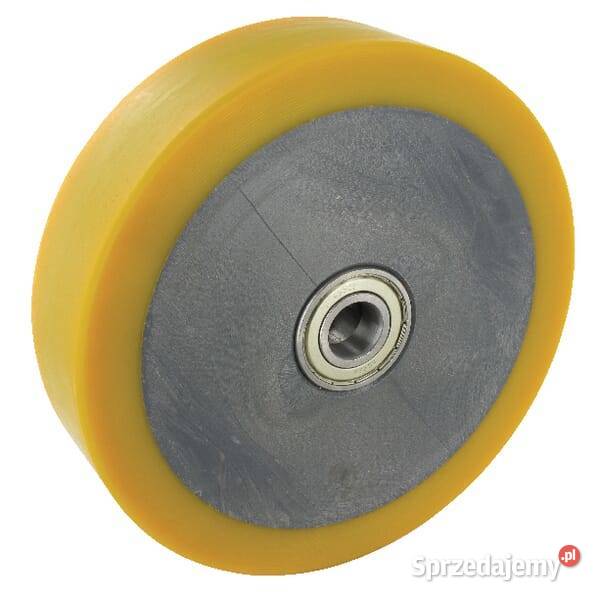 Koło metalowo gumowe z tulejką 200 mm WH849200 Kamionna