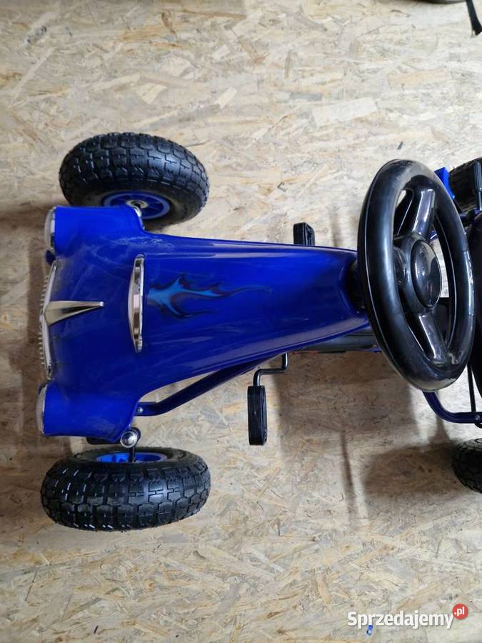 Gokart na pedały Top Racer 64 pompowane koła Dla Dziecka Głogowa