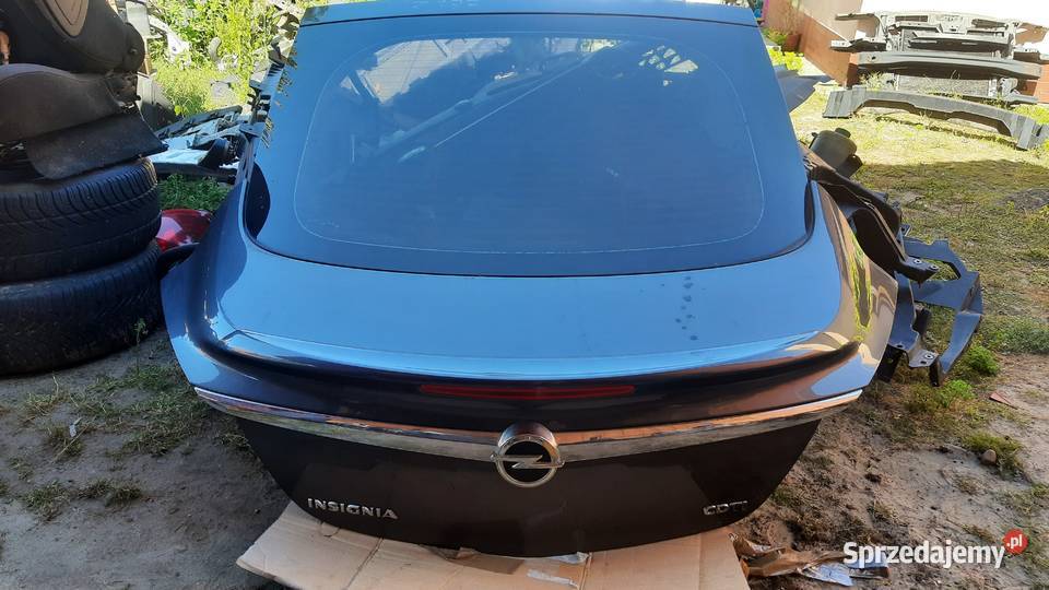 klapa bagażnika Opel Insignia A lift lak Z177 Dębno sprzedam