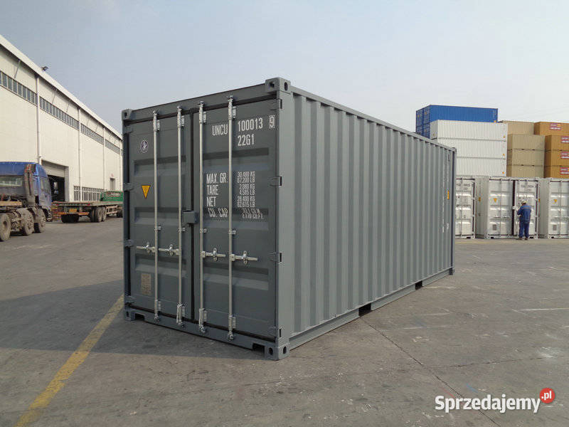 Kontener morskimagazynowy 20 DW ONE WAY RAL 7031