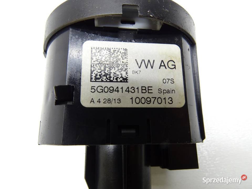 PRZEŁĄCZNIK WŁĄCZNIK ŚWIATEŁ 5G0941431BE VW GOLF małopolskie