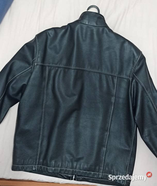 Kurtka skórzana czarna podkarpackie