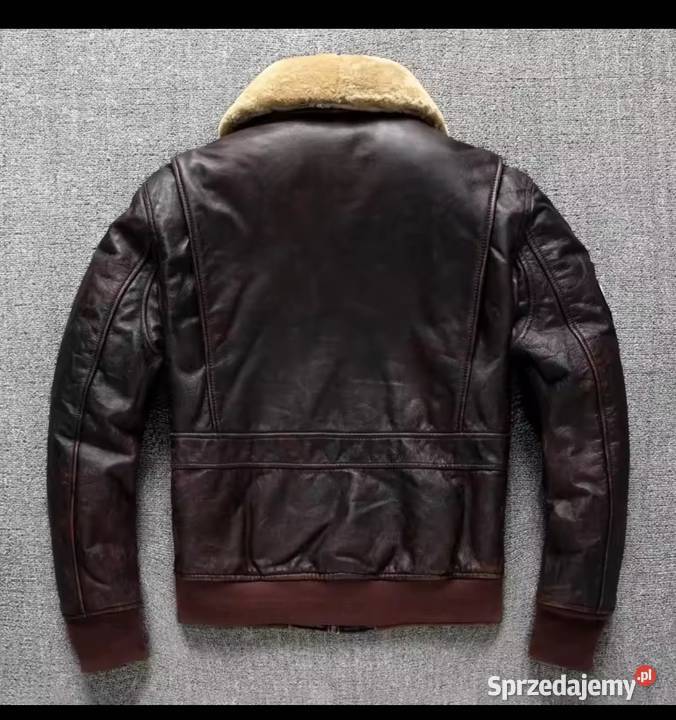Kurtka ze skóry naturalnej kultowa Top Gun Warszawa