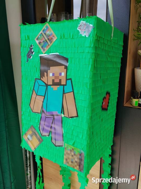 Piniata Minecraft Uwieliny sprzedam