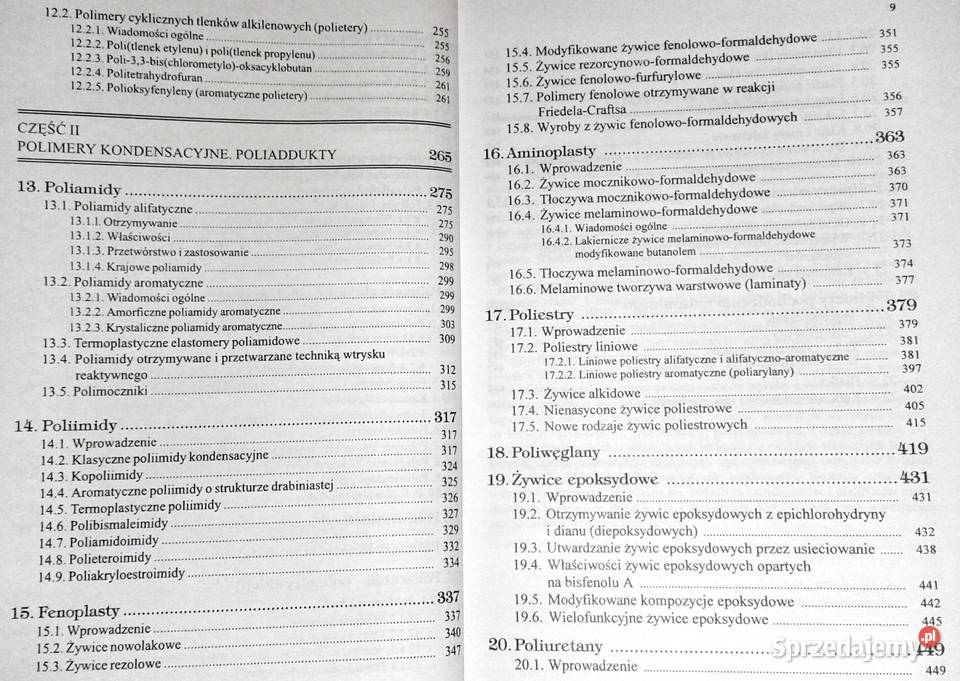 Tworzywa sztuczne Tom 1 Włodzimierz Szlezyngier Chełm sprzedam