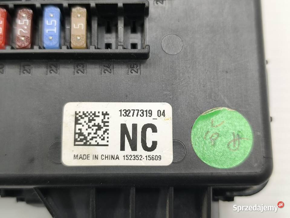 SKRZYNKA BSI OPEL INSIGNIA A KOMBI 544949969 osobowe