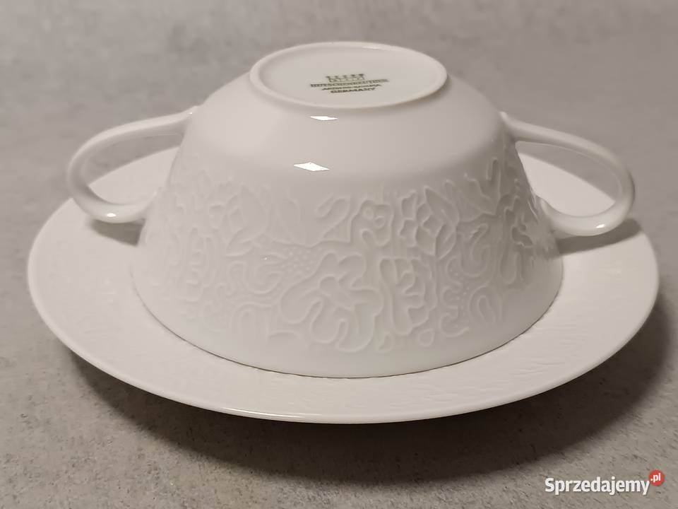HUTSCHENREUTHER Bulionówka Biała Porcelana Augustów sprzedam