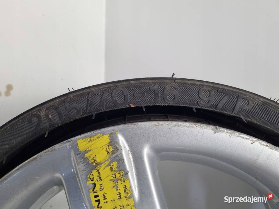 KOŁO DOJAZDOWE Audi A6 C5 Allroad 20570 R16 Samochodowe Chełm