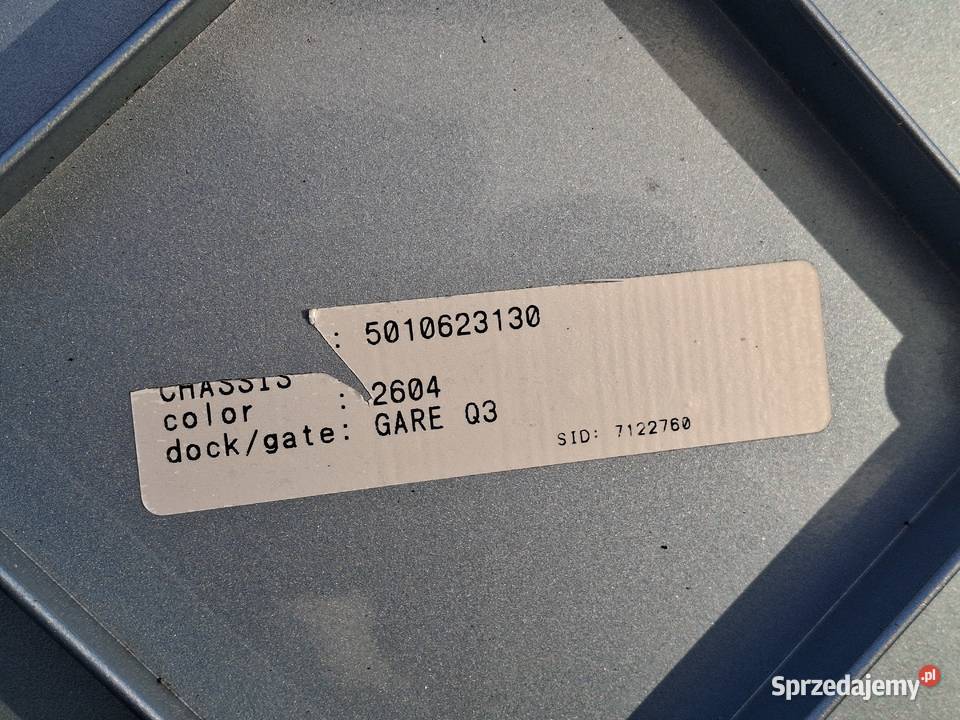 VOLVO FE MASKA GRILL ATRAPA PRZÓD 2604 BLUE Bieleń