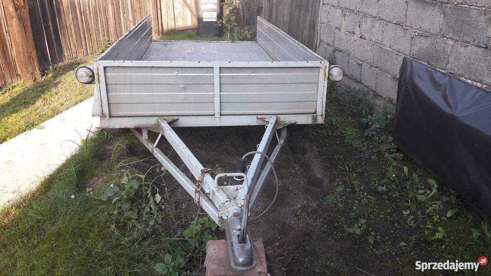 PRZYCZEPKA dwuosiowa SAM zarejestrowana Częstochowa