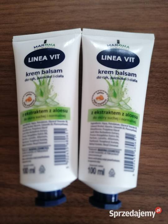 Krembalsam aloesowy do rąk paznokci i ciała Łódź