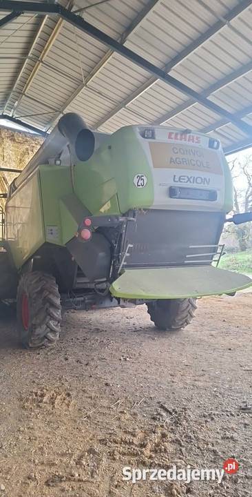 Kombajn zbożowy Claas Lexion 550 z hederem podlaskie Łomża