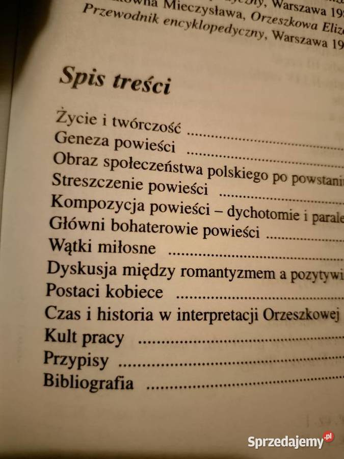 Niemnem analizy literatury księgarnia Praga