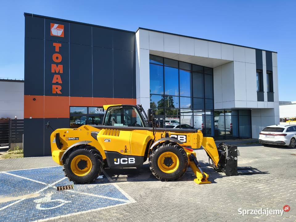ŁADOWARKA TELESKOPOWA 14 METRÓW JCB 540 140 pełny VAT Krotoszyn