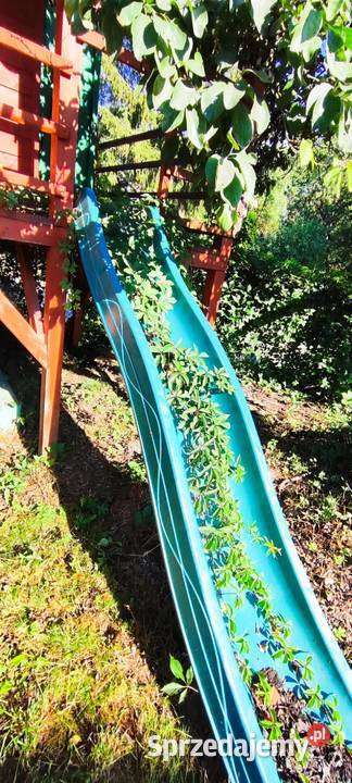 Domek dzieci ze zjeżdżalnią Okazja Dom i Ogród śląskie
