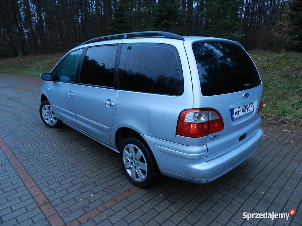 Ford Galaxy 7 osób 19TDi Zarejestrowany lakier metallic Olsztyn