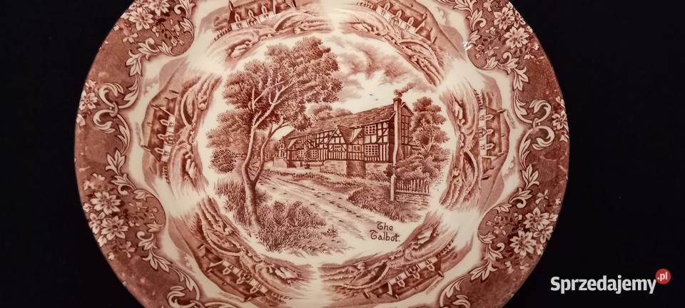 Talerz angielski głęboki Grindley Porcelana i szkło lubelskie Chełm