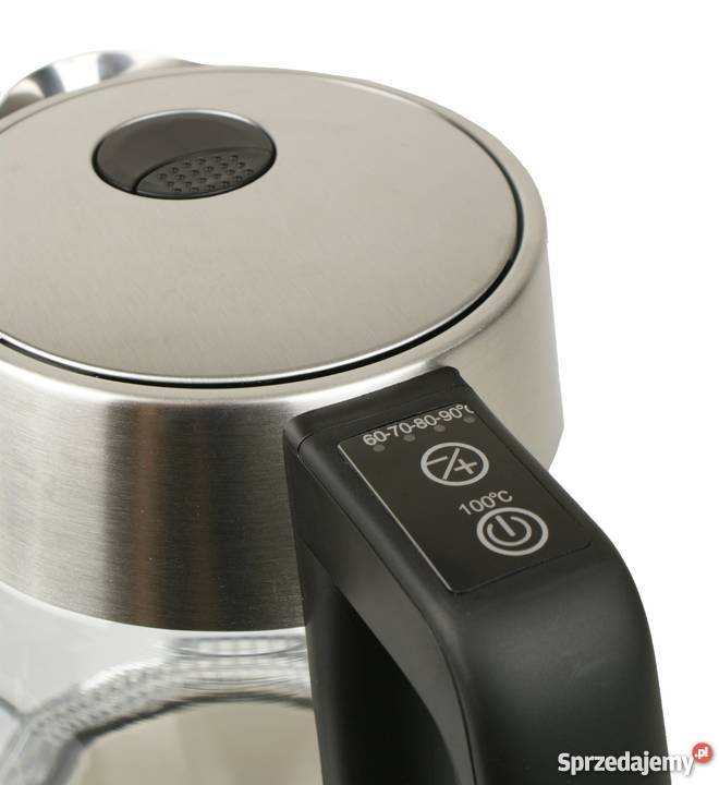 Czajnik SZKLANY bezprzewodowy LED