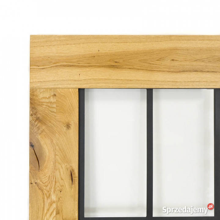 Drzwi przesuwne drewniane dębowe SZPROS