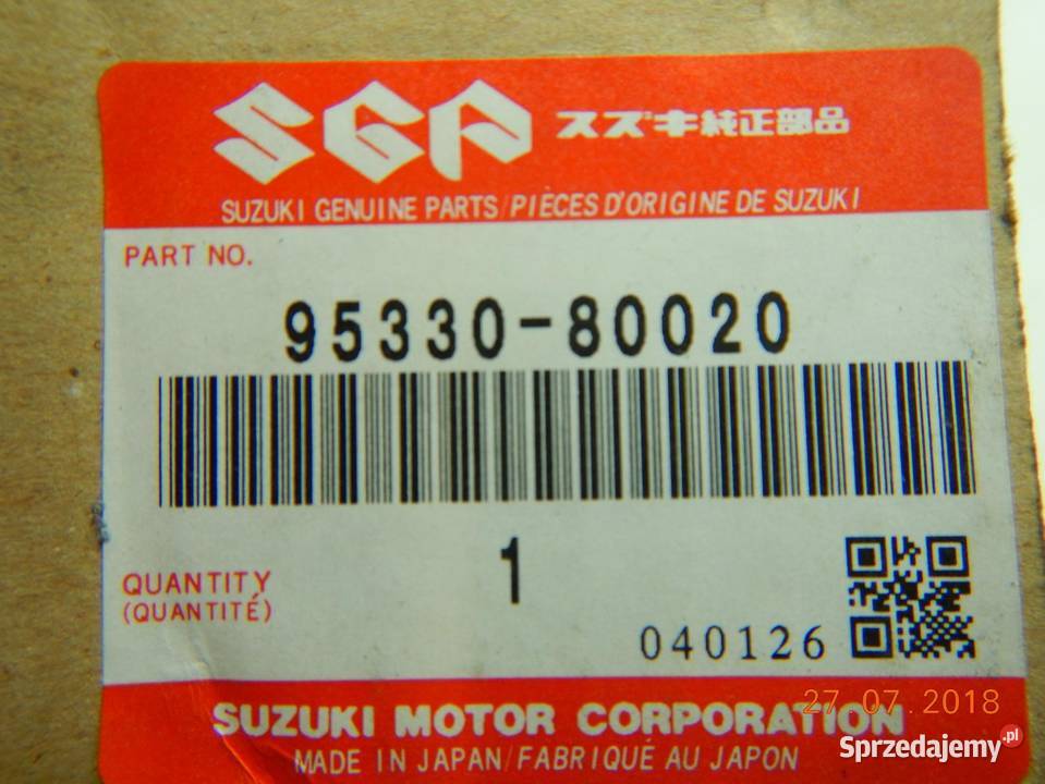 OSUSZACZ KLIMATYZACJI SUZUKI SAMURAI ORYGINAŁ osobowe