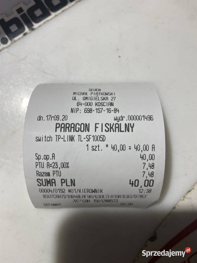 TPLink TLSF1005D SWITCH 5 PORTÓW 5P Wersja MINI Internet i komunikacja Elektronika sprzedam