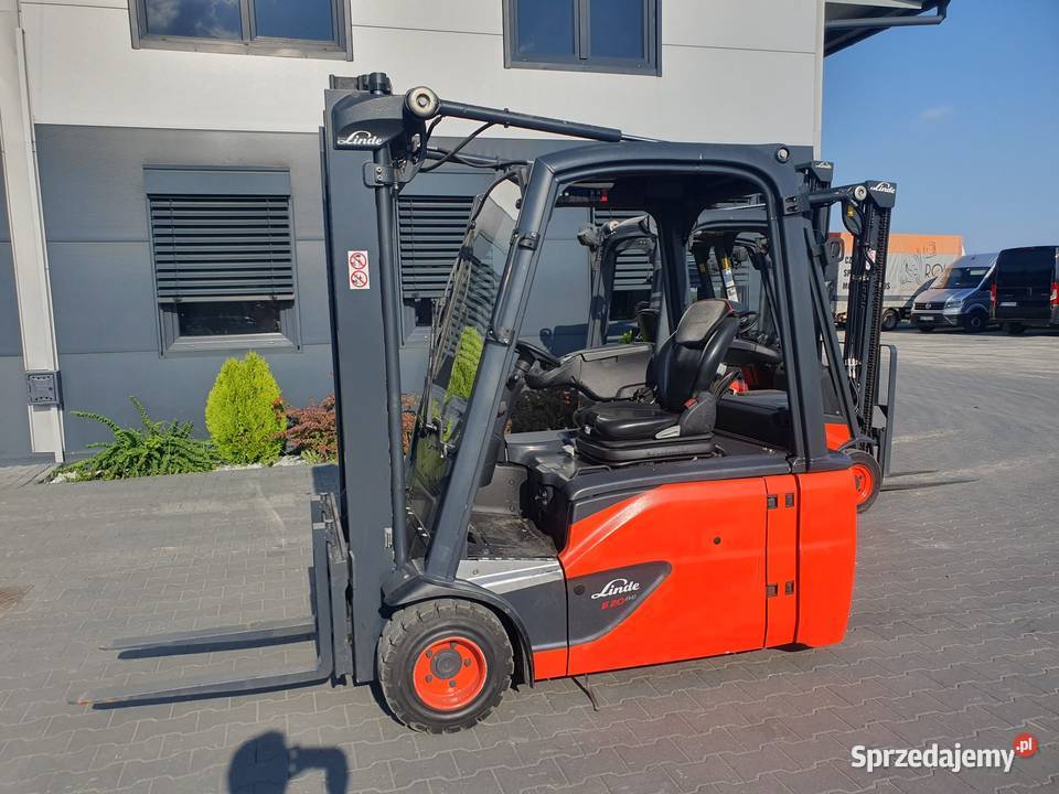 Wózek widłowy LINDE E20L02 18r Duplex 315 m E18 Proszowice