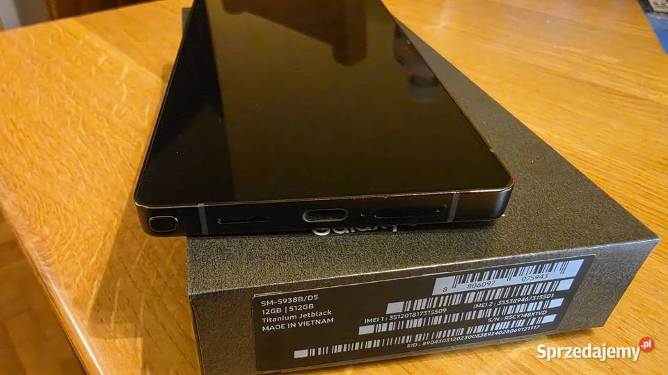 Samsung Galaxy S25 Ultra 12512 limitowany kolor Telefony i Akcesoria Krosno