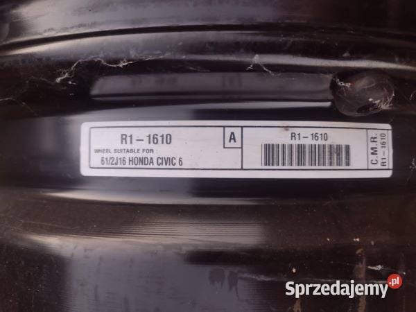 Sprzedam felgi stalowe Honda Civic